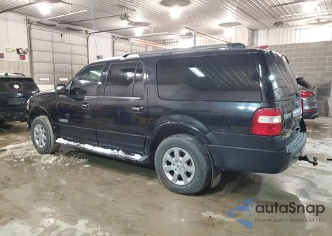 2008 Ford Expedition El Limited z USA, uszkodzony, nr VIN 1FMFK19577LA08738